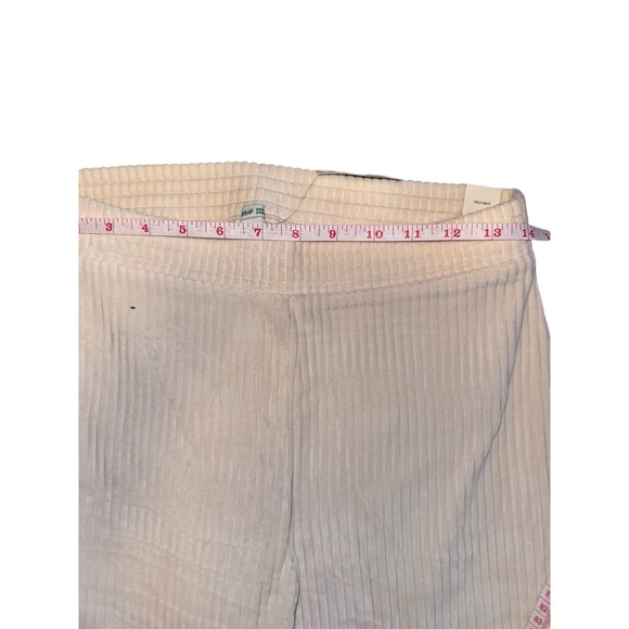 Aerie Cream Ribbed Velour Flare Pants | Size M | NWT Cozy‎ Lounge Style - Picture 5 of 5